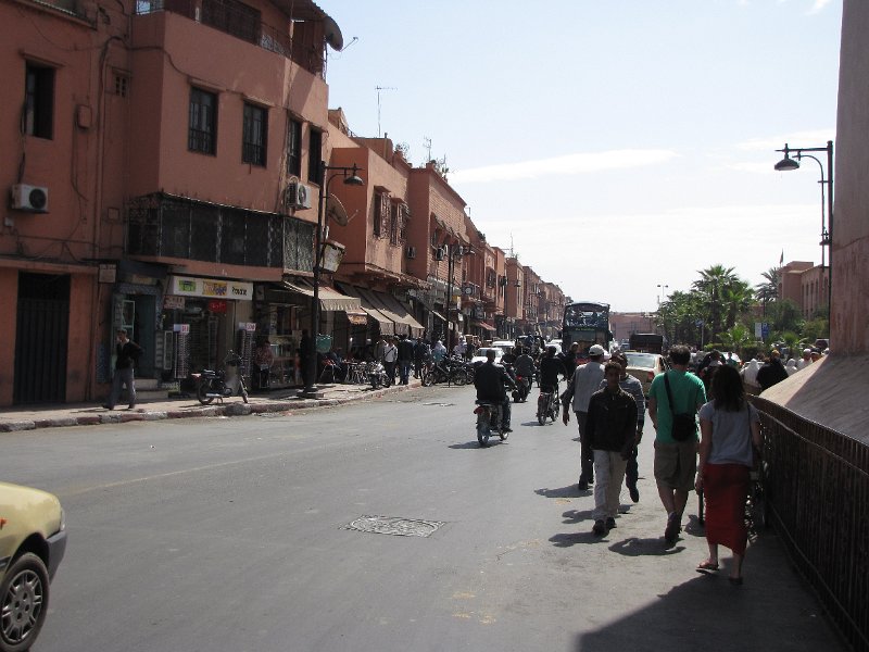 170312_marrakech medina.jpg - De medina van Marrakech staat op de werelderfgoedlijst van UNESCO.